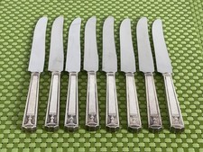 Holmes & Edwards CENTURY 1923 International Silver Plate 8 Dinner Knives -9 5/8"