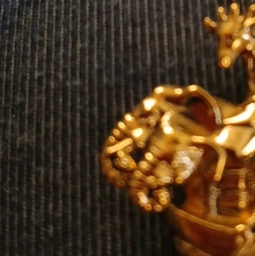 复古雅芳金色诺亚方舟胸针动物圣经故事 1 3/4"L×1 3/4"H — 第 4/4 张图片