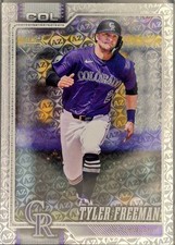 Tyler Freeman 2026 Topps Series 1 Spring Training Parallel #199 Rockies NM-MT
