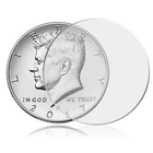 50 coin holders 30.6mm direct fit coin capsules for JFK HALF DOLLAR