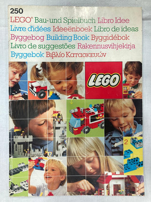 LEGO  Ideenbuch 250 Bauanleitung Bauheft Baubuch von 1987 guter Zustand