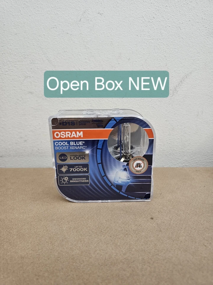 Osram Cool Blue Boost D1S HID Xenon Headlight Bulbs 66140CBB 7000K Pack of 2 - Image 2 of 4