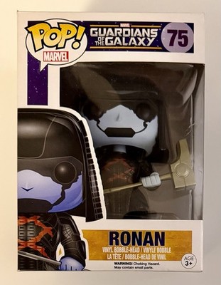 Funko POP RONAN Guardians of the Galaxy #75 Marvel New