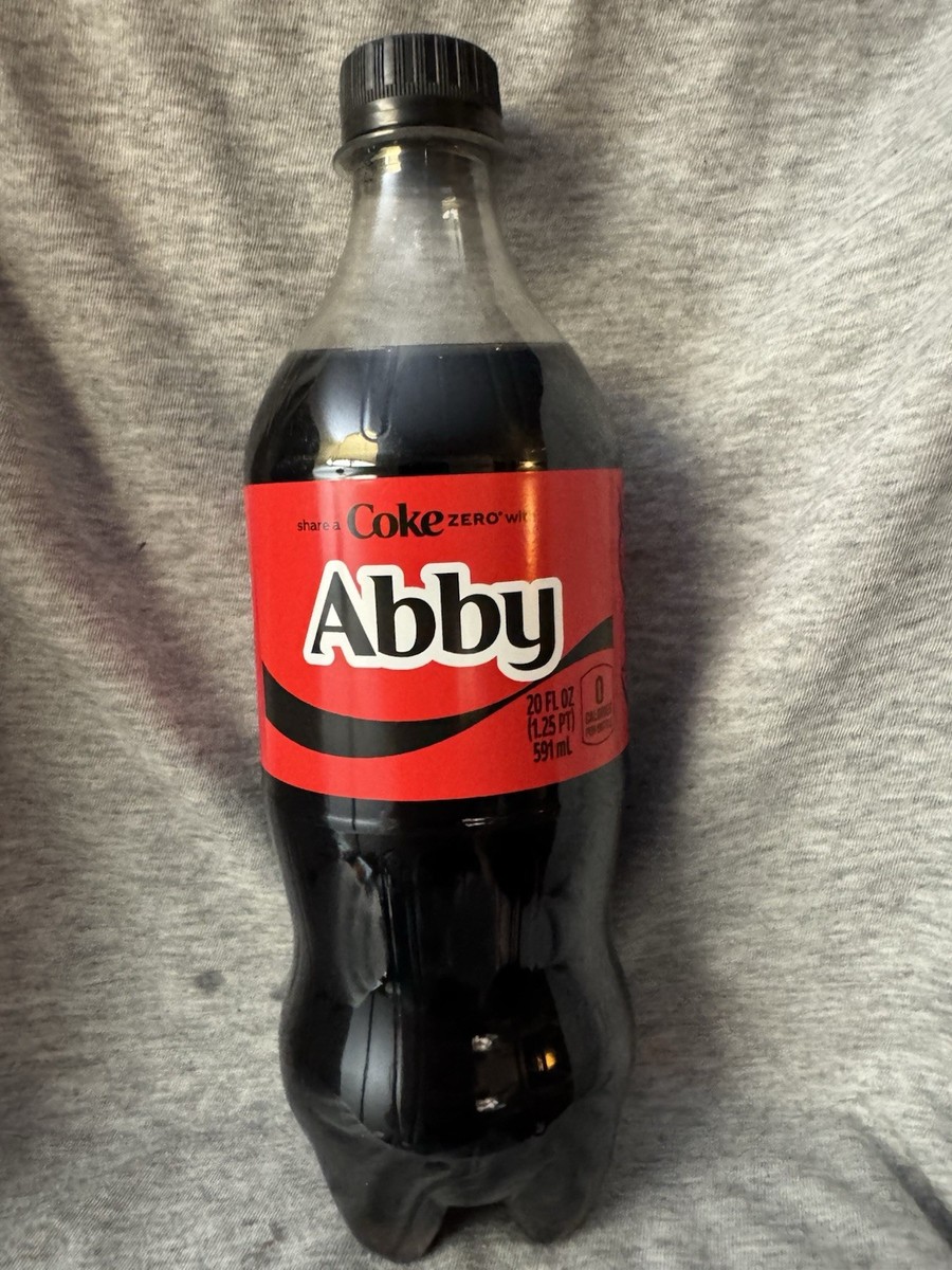 Share a Coke with Abby 2025 Personalized Gift Coca~Cola Bottle