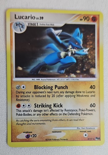 Lucario 002/017 Pop Series 8 Holo