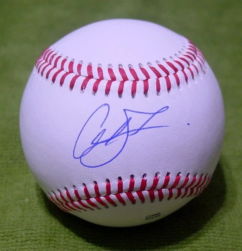 CHANDLER SIMPSON Signed/Autographed BASEBALL BALL Tampa Bay Rays w/COA