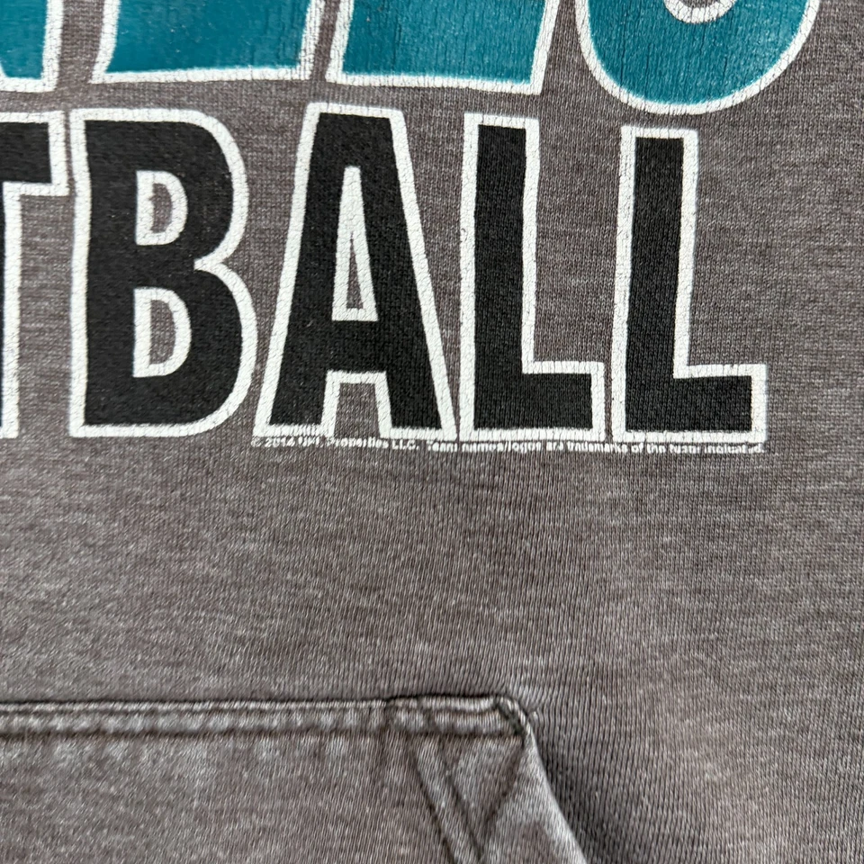 Philadelphia Eagles Sudadera con Capucha Para Hombre Extra Grande Gris Verde Comida Chatarra Sudadera Foto 4 de 4