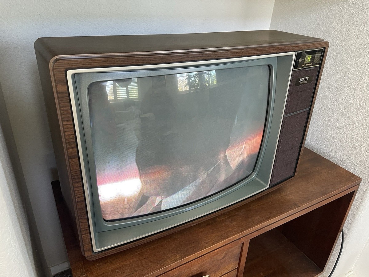 テレビ本体 1985 Zenith SA1927W System 3 Space Command 19