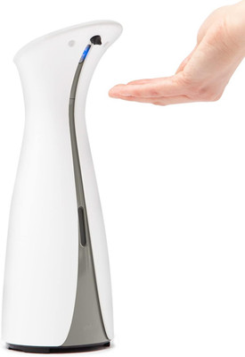 Umbra Otto Automatic Soap Dispenser Touchless, Hands Free Pump for Kitchen or