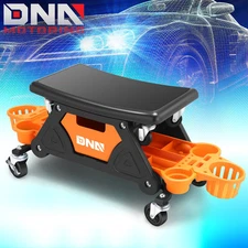 25-1/2" X 13" X 12" Automotive Car Mechanic Stool for Garage Rolling Work Seat