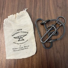 Tavern Puzzle Satan’s Stirrup Tucker Jones House Handmade In USA