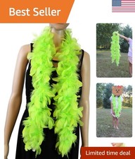 25 Gram, 4 Feet Long Chandelle Feather Boa, Great for Party, Wedding, Hallowe...