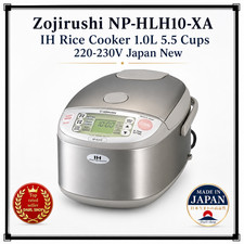 Zojirushi NP-HLH10-XA IH Arrocera 1.0L 5.5 Tazas 220-230V Japón Nuevo
