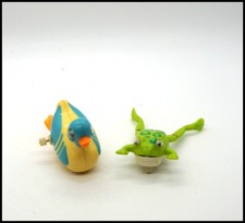 Vtg 1977 TOMY Swimming Duck  Frog Water Wind-Up Toys Lot - Working in Water 098