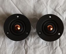 2 Hochtöner Ringradiator mit Kupfer Phaseplug( no Vifa,Scan speak, Dayton audio)
