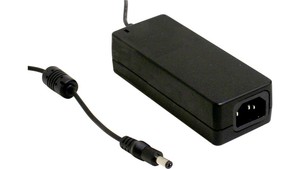 Schwarz Mean Well GST36E24-P1J Stecker-Netzteil 24Vdc 36W 1,5A IP41