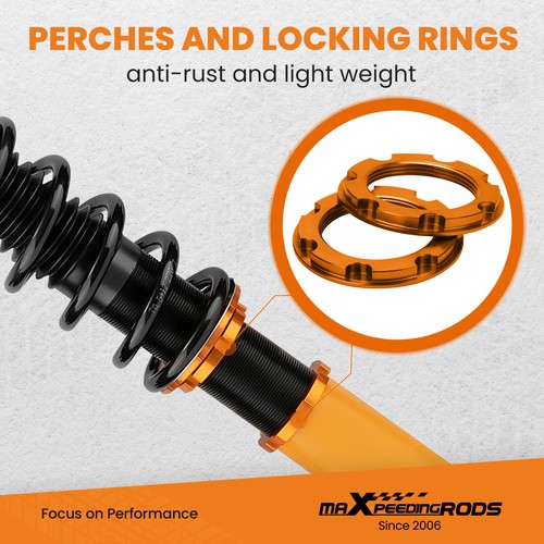 Adjust Coilovers for Subaru Forester SF 1999-02 2.5 AWD Lowering Suspension Kit - Picture 4 of 11
