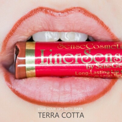 SeneGence LinerSense Terra Cotta NEW Warm Red Orange Liquid Lip Liner Lipsense