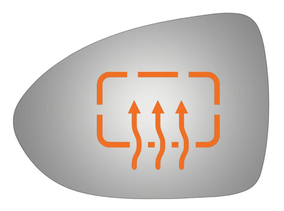 Nuevo espejo retrovisor eléctrico izquierdo plano de repuesto para Kia Rio 12-17 sin placa de respaldo Foto 2 de 4