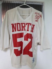 1991 Hall of Fame Game NCAA college jersey 'NORTH #52 Game used CHAMPION XL