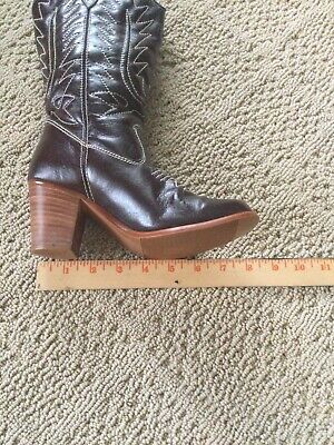 Vintage Motgomery Ward womens caoboy boots, size 5