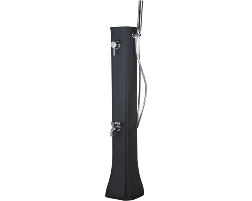 Solardusche Gartendusche 190 l H 119 cm Aluminium mit Kalt- und Warmwasserhahn - Bild 1 von 7
