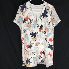 Womens PARKER Mini Dress Size Large V-Neck Sh...