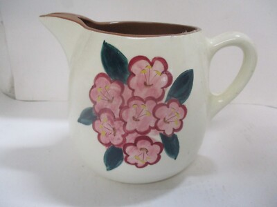 Vintage Stangl Pottery Pitcher Mountain Laurel 2 Quarts