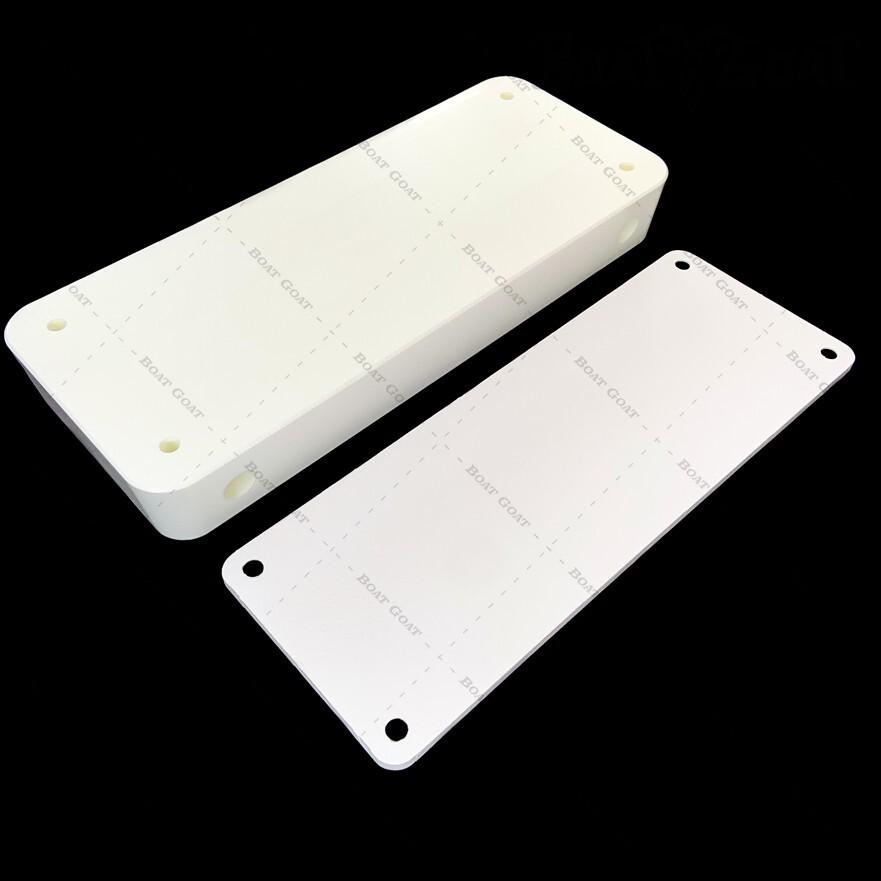 Minn Kota RTA-54 Quick Release Inner Plate Stiffener - QRB - WHITE