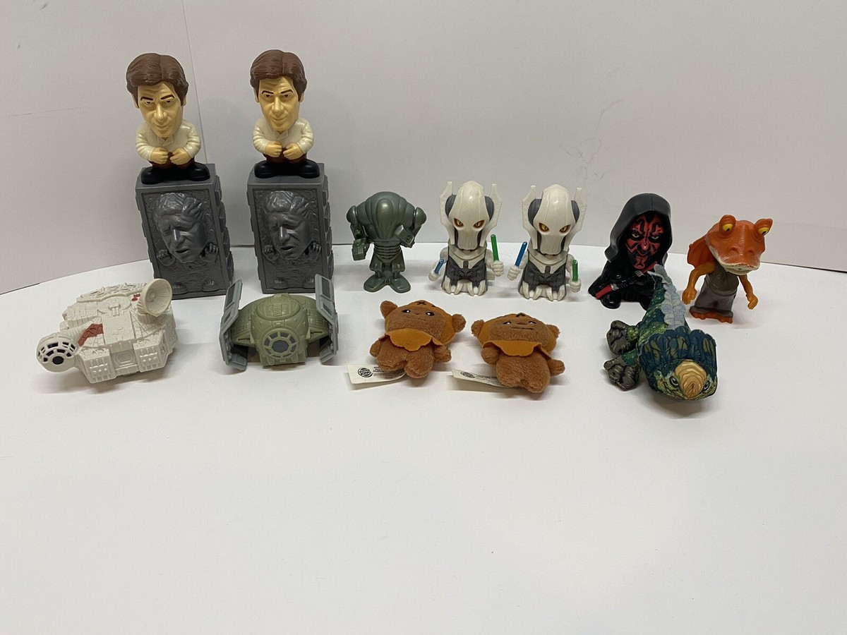 Star Wars Burger King Toy Lot 2005 Big Head Figures | eBay