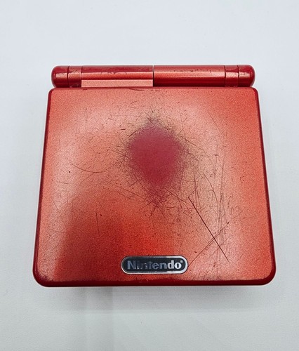 Nintendo Game Boy Advance SP Handheld System - Red With 9 Games And Charger - Picture 17 of 24