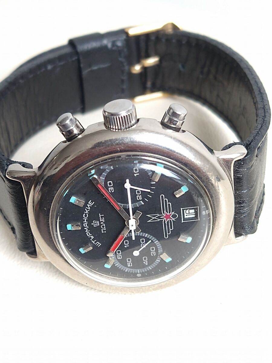 POLJOT STURMANSKIE Russian WATCH Chronograph MECHANICAL 3133 POLJOT STURMANSKIE Russian WATCH Chronograph MECHANICAL 3133