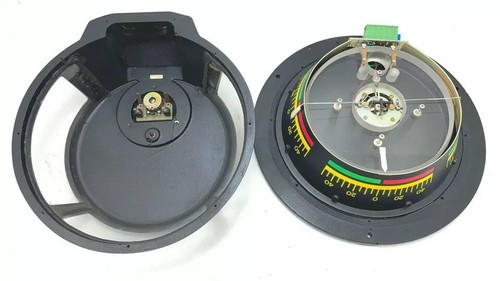 Panoramic Rudder Angle Indicator 3 faces Range -45° 0° +45° Ship`s Vintage - Picture 9 of 10