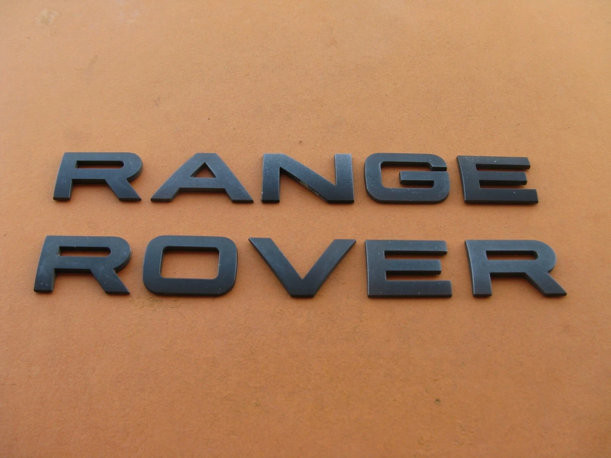 Range on sale rover sign