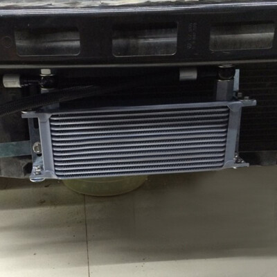 Universal AN10 Inlet 16-Row Aluminum Engine Oil Cooler - 13 In. X 6 In - Foto 3