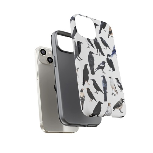 Bird Pattern on White - Phone Case for iPhone, Galaxy, Pixel - 第 64/281 張圖片