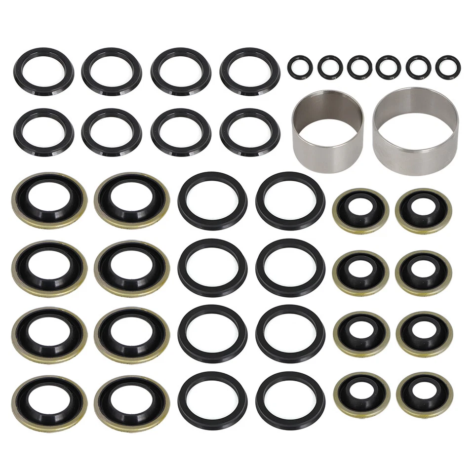 For 65-82 Corvette Disc Brake Caliper Rebuild Kit w/Tool (4 Wheels Front & Rear) - Imagem 3 de 4