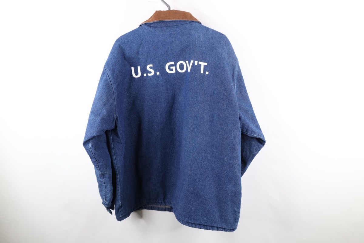 Vtg 60s Adolphe Lafont Mens 46 US Government Blanket Lined Vtg 60s Adolphe Lafont Mens 46 US Government Blanket Lined