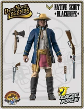 Dime Novel Legends 1:18 scale (4") old west action figure Native Scout Blackrope