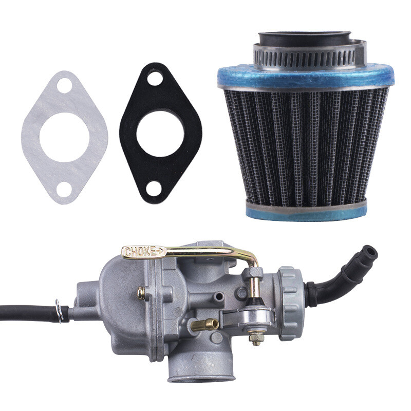 Tnisesm Gas Fuel Line Hose with Fuel Filters Inline Shut Off Valve Petcock Set SPring Clamps for 50cc 70cc 90cc 110cc 125cc 150cc Coolster Apollo Baja ATV Four Wheeler Moped Scooter Dirt