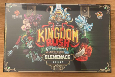 Kingdom Rush Elemental Uprising Elemenace Hoard Pledge Lucky Duck Games