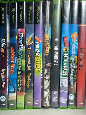 Xbox Games You Pick All Tested and Working 