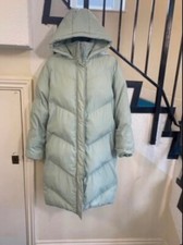 In The Style, Sage Pale Green Puffer Oversized Fit Coat Size 10 Up To 16 Photos