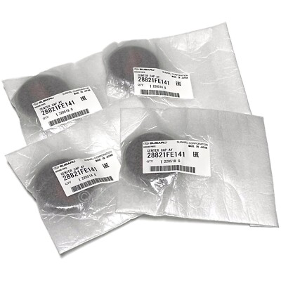 アクセサリー stifel OEM Subaru 28821FE141 STi Wheel Center Caps Fits: BRZ