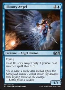 Illusory Angel x4 - Magic 2015 - NM-Mint, English - Magic 2015