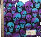 Unbranded By the Yard Fabric Skull