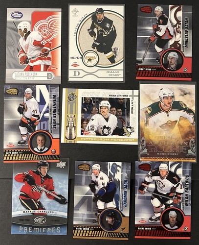 9x Random Numbered #`d NHL Hockey Card Collection Lot