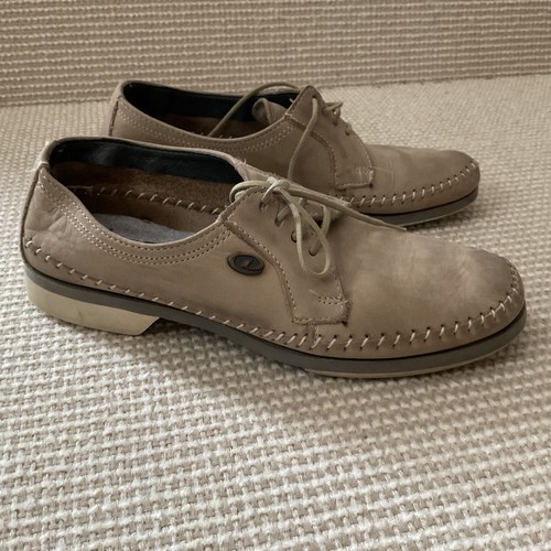 Vintage Dexter Vintage Damen hellbraune Leder Bowlingschuhe B141 hergestellt in den USA Größe 7 M - Bild 1 von 10