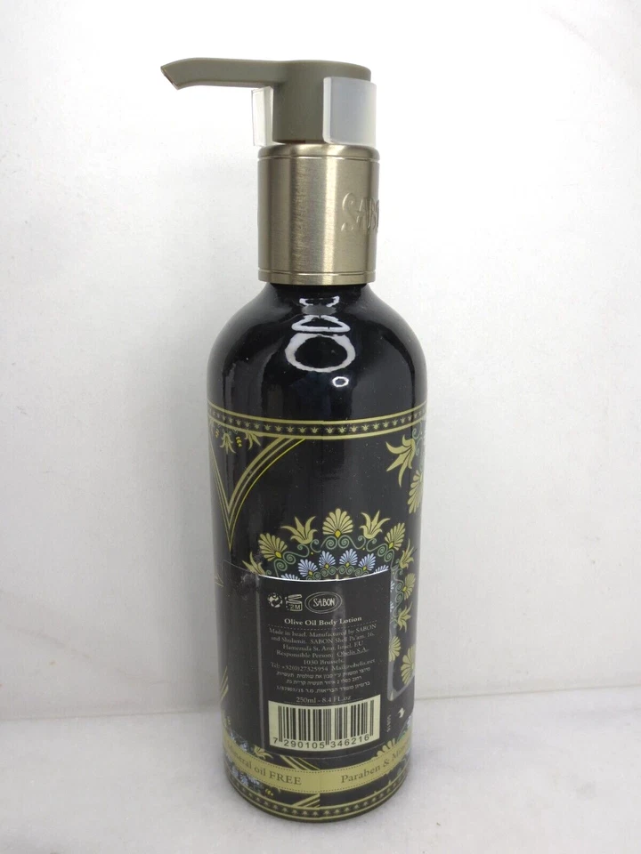 LOCIÓN CORPORAL DE ACEITE DE OLIVA DE CARBONO ENRIQUECIDA CON ACEITE DE JOJOBA 8,4 OZ NUEVO SIN CAJA LOTE DE 2 Foto 3 de 3