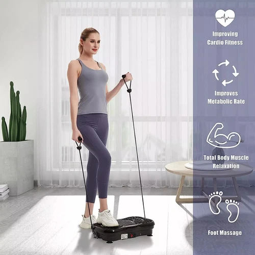 Vibration Plate Exercise Machine Whole Body Workout Massager Fitness Machine - Picture 36 of 42